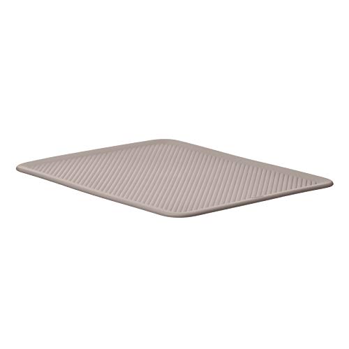 TATAY Storage Basket Baobab Recycled Plastic Material Secure Stacking - Storage Basket Household - Capacity 15 L - Dimensions 30x39x0.7 cm - BPA-Free Material - Stable Design, Taupe