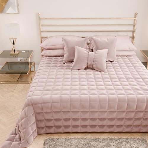 PETTI Artigiani Italiani Soft and Warm Velvet Quilt for Spring Autumn Double Bedspread 100% Made in Italy