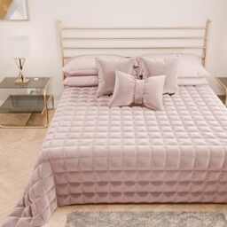 PETTI Artigiani Italiani Soft and Warm Velvet Quilt for Spring Autumn Double Bedspread 100% Made in Italy