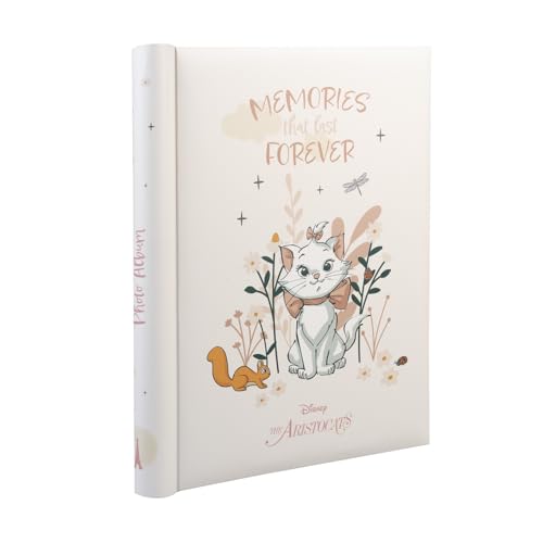 Grupo Erik Disney The Aristocats Photo Album Self Adhesive - Gifts, Merch - 9x12 in - 24x32 cm, 15 Double Sided Pages - Polaroid Photo Album, Scrapbook, Memory Book - The Aristocats Disney Merchandise