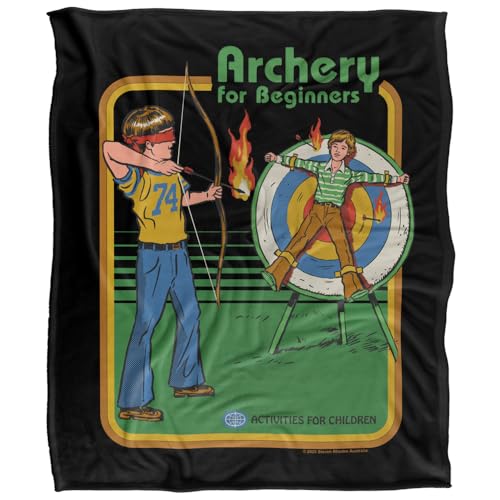 Steven Rhodes Archery For Beginners Silky Touch Super Soft Throw Blanket 152 X 127 Cm