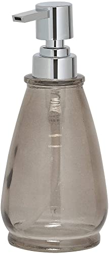 Sealskin Vetro Soap Dispenser, Grey, 8 x 18.5 x 8 cm