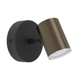 Eglo wall lamp Consuma 1, Bathroom Mounted Light with Adjustable Spotlight