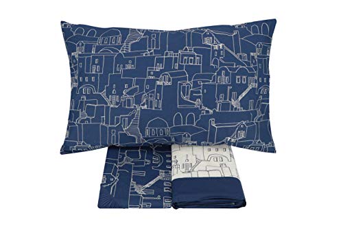 Gabel Single Duvet Cover Set iOS Bed Blue