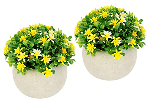 Mini Flower Bush in Pot Artificial Wax Flower Bush Table Decoration Centrepiece Wedding Decoration Artificial Flowers Plastic Flowers Floristry Indoor Plant Artificial Plant Flowers Fake Decorative