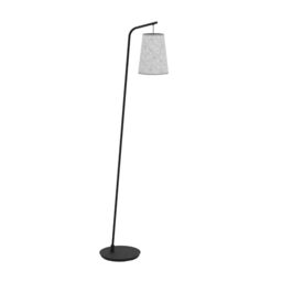 Eglo Floor lamp Alsager, Arched Standing Light, Living Room Lighting