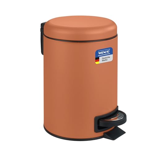 WENKO Leman Terracotta Cosmetic Pedal Bin