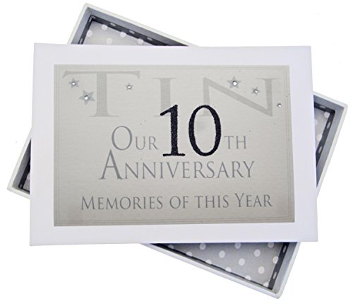 WHITE COTTON CARDS 10th Anniversary, Mini Photo Album, Memories of This Year