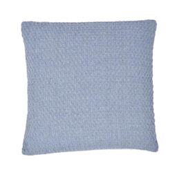 Drift Home - Hayden - Eco-Friendly Filled Cushion - 43 x 43cm in Blue