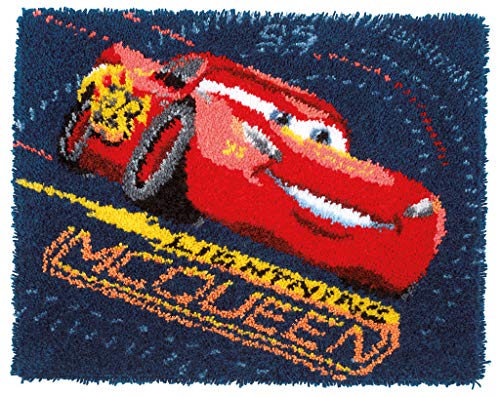 Vervaco Latch Hook: Rug: CARPET - Cars Screeching Tires, Assorted