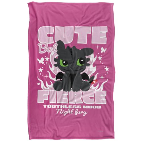 Toothless Cute But Fierce Silky Touch Super Soft Throw Blanket 91 x 147 Cm