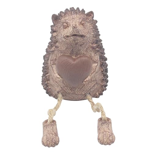 Lesser & Pavey Prickles Hedgehog with String Leg Decor Figurine - Nature Inspired Design, Decorative Table Accent, Fine Craftsmanship, Ideal for Home and Office Decor, Keepsake Gift