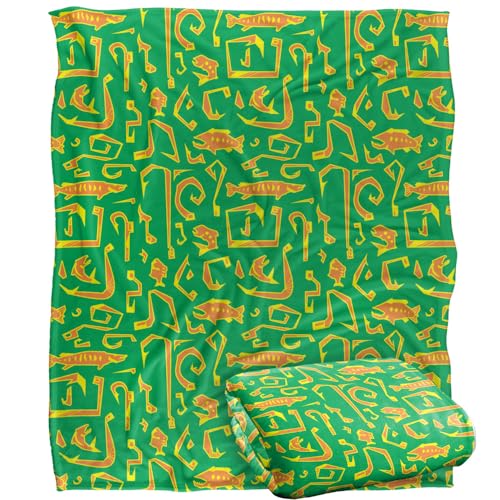 Jq Licensing - Jl-Jp Fishing Hooks 2 Silky Touch Super Soft Throw Blanket 152 X 127 Cm