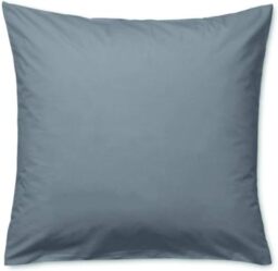 Juna Percale Cushion Cover 60 x 63 cm Linen Fabric Soft Quality Grey