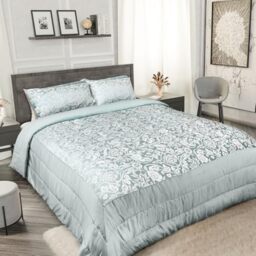 Ea Barclay Duchess - Ebellished Jacquard Quilted Bedspread Set in