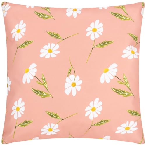 Wylder Nature Daisies Square Floral Outdoor Cushion Cover