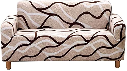 HOOBUY Printed Sofa Cover Stretch Couch Covers Patterned Sofas Seater Slipcovers for 4 Cushion Couch Set NC (4 Seater/Large 3 Seater)