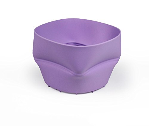 Silikomart - Lily 05 Multi-Purpose Silicone Basket, Purple Color, Dimensions 200 x 200 mm h130 mm, Made in Italy
