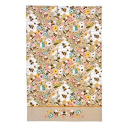 Ulster Weavers Bee Keeper Tea Towel - 100% Cotton - With Cute Floral Bee Insect Animal Hand Drawn Design - Kitchen and Cooking Gifts for Bakers & Chefs - Homeware & Kitchenware Range