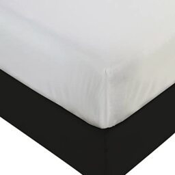 "SHOPBEDDING Royal Mystique Fitted Vinyl Mattress Cover (36"" x 75"") - Heavy Duty Vinyl Waterproof Mattress Cover"