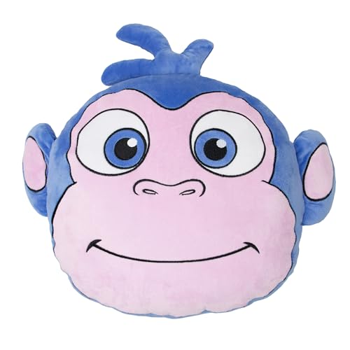 Dora The Explorer Officially Licenced Shaped Cushion - Super Soft - Boots Design - Shaped Pillow - Perfect For Bedroom Or Living Room Décor - 40 x 40cm - Blue
