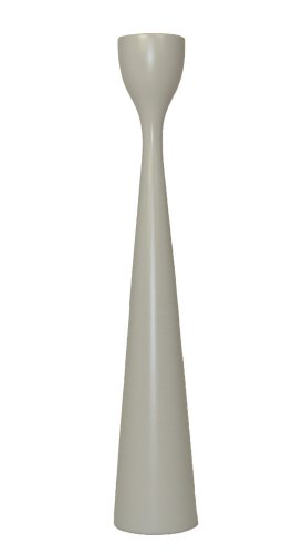 Freemover Rolf Beech Wood Candle Holder, Grey, 38 cm