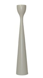 Freemover Rolf Beech Wood Candle Holder, Grey, 38 cm