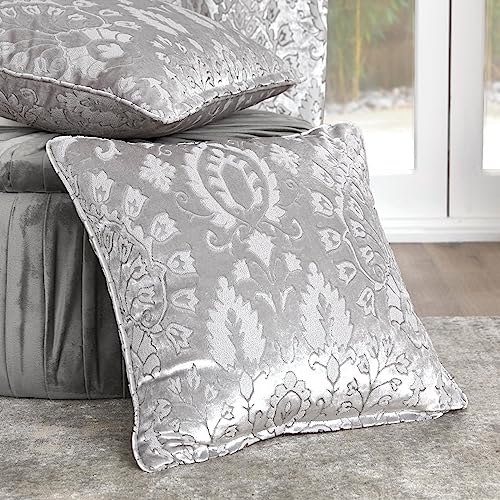 Curtina - Trinity - Jacquard Cushion Cover - 43 x 43cm in Silver