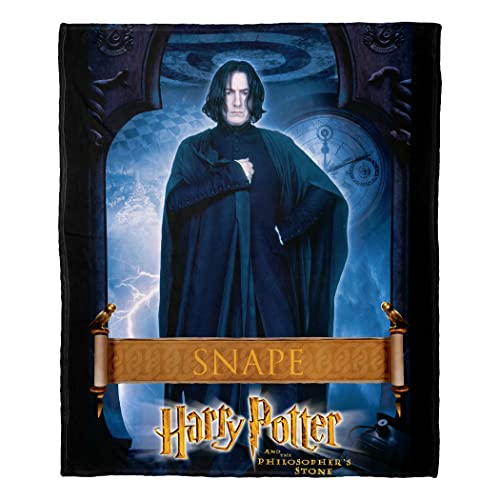 "Northwest Harry Potter Silk Touch Throw Blanket, 50"" x 60"", Snape"