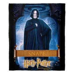 "Northwest Harry Potter Silk Touch Throw Blanket, 50"" x 60"", Snape"