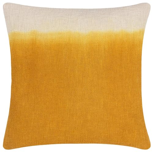 furn. Mizu Square Cushion Cover,Ochre,50 x 50cm