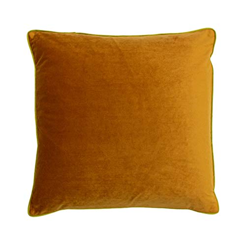 furn. Gemini Feather Filled Cushion, Pumpkin, 50 x 50cm