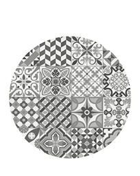 Vilber, Round Vinyl Rug Toledo Color 05. Diameter 78 cm