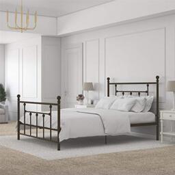 DHP Manila Metal Bed Bronze Double