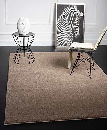 "Mia's Teppiche ""Emma Living Room Rug, Short Pile, 120x170 cm, Beige"