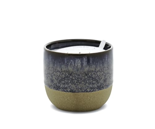 Paddywax Scented Candles Premium Kin Range Candle in Reusable Glazed Ceramic Pot, 170g, Black Fig + Rose