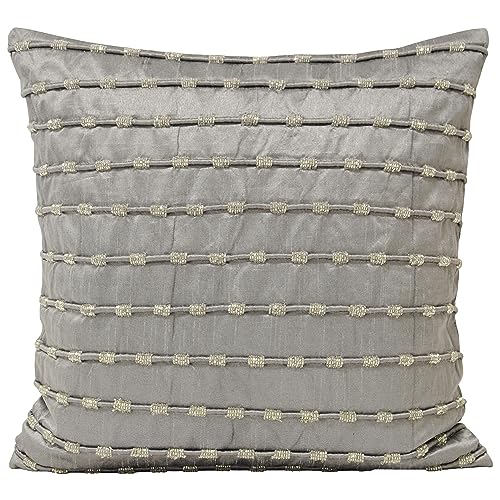 Paoletti Kismet Grey Complete Cushion - 50x50cm