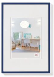 walther design Picture Frame Blue 18 x 24 cm New Lifestyle Plastic Frame KV824L
