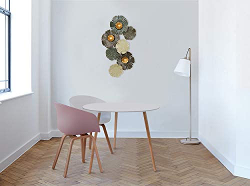 Homemania Wall Decoration, Metal, Multicoloured