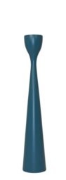 Freemover Rolf Beech Wood Candle Holder, Teal 33 cm