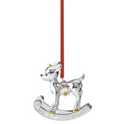 Lenox 895757 2024 Baby's 1st Christmas Tree Ornamentm Rudolph