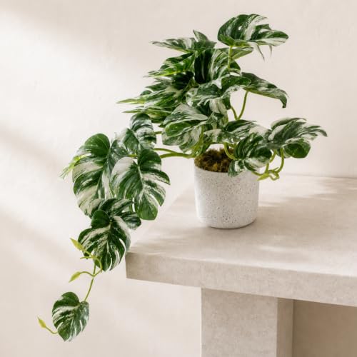 Leaf Artificial Potted Monstera Plants