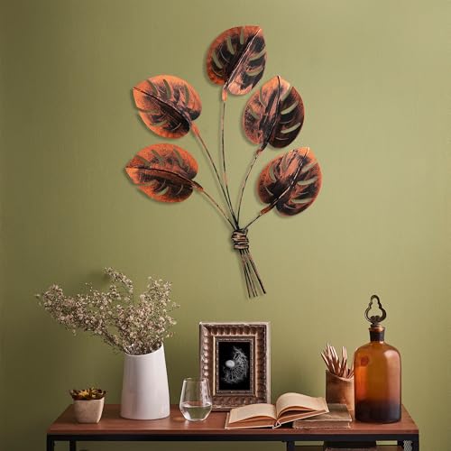 Handmade Decorative Metal Wall Accessory, 74 x 94 cm, 100% Metal (1.5 mm), Unique Hand-Painted Design, Perfect for Home Decor & Art Lovers