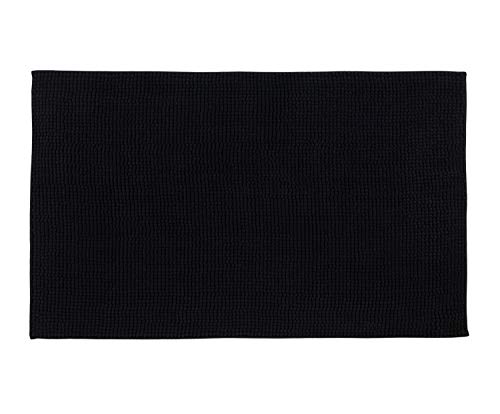 Gözze - Anti-Slip Bath Mat, Super Soft, 100% Microfibre, 50 x 70 cm - Graphite