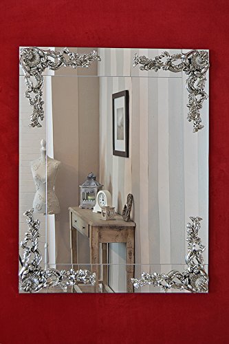 Classic Frameless Large Venetian Rectangular Wall Mirror - Danilo