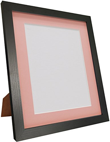 FRAMES BY POST H7 Picture Photo Frame, Pink Mount, 45 x 30 cm Image Size 14 x 8 Inch