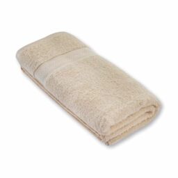 Eco Bath London Organic Cotton Bath Towel 100x180 cm - Ultra Soft, Undyed and Unbleached, Hypoallergenic, 100% Organic Cotton