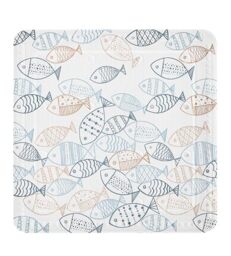 Kleine Wolke Shower Mat PVC Multi-Coloured 55 x 55 cm