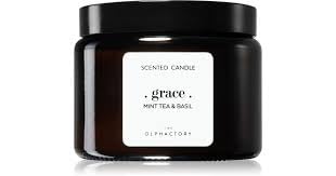 Vela Aromática Tarro 360 G (60 Horas) / Jar Scented Candle 360 g (60 Hours) Mint Tea Basil