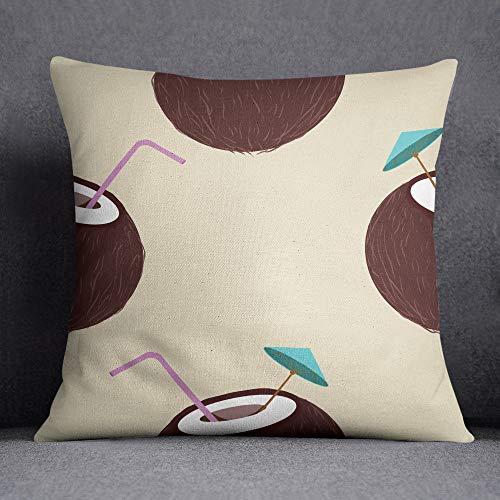 Questo Casa Decorative Cushion Cover, Cushion Cover, Home Decoration, for Sofa, Coffee, Size: 45 x 45 cm – Designed and Made in Türkiye